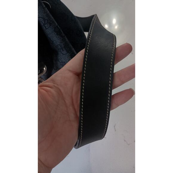 Dooney & Bourke Vintage Signature Collection Bucket bag black gray heritage chic - Picture 7 of 11